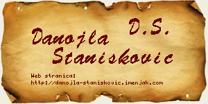 Danojla Stanišković vizit kartica